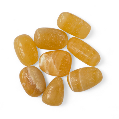 Honey Calcite Tumble Stone (A Grade)