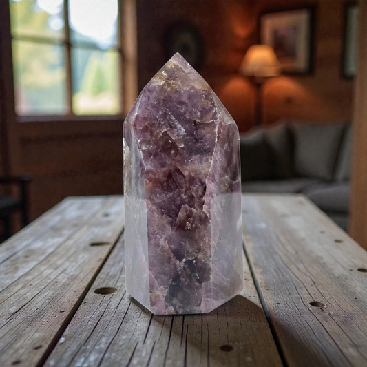 Super Seven Polished Point Cut Base