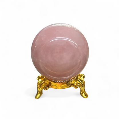 Rose Quartz Sphere (approx. 40mm)