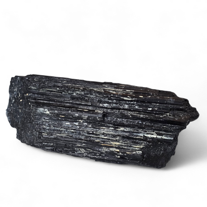 Ultimate Protection: Large 1.83kg Black Tourmaline Raw Log