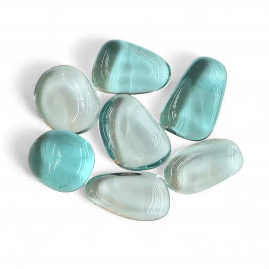 Sky Blue Obsidian Tumble Stone