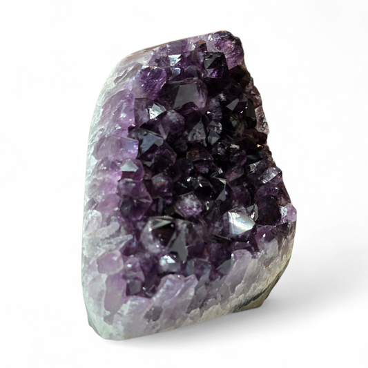 Spiritual Sanctuary: Deep Purple Amethyst Cathedral Geode (19cm X 13cm X 11cm, approx 5kg)