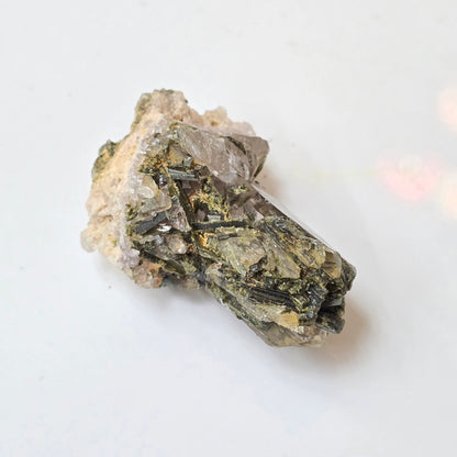 Green Tourmaline Cluster #4