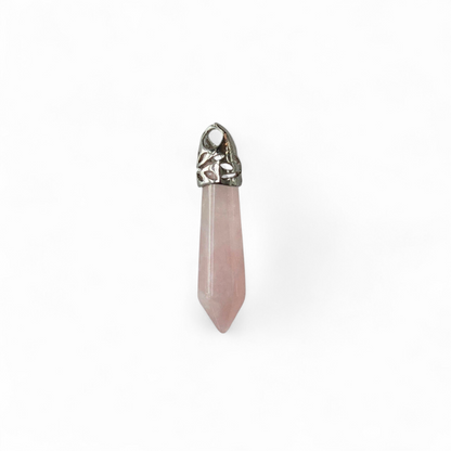 Rose Quartz Point Pendant (Small)