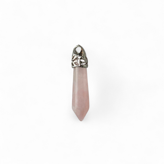 Rose Quartz Point Pendant (Small)
