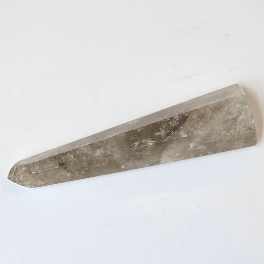 Storm Clearer: Smoky Quartz Generator with Natural Rainbows
