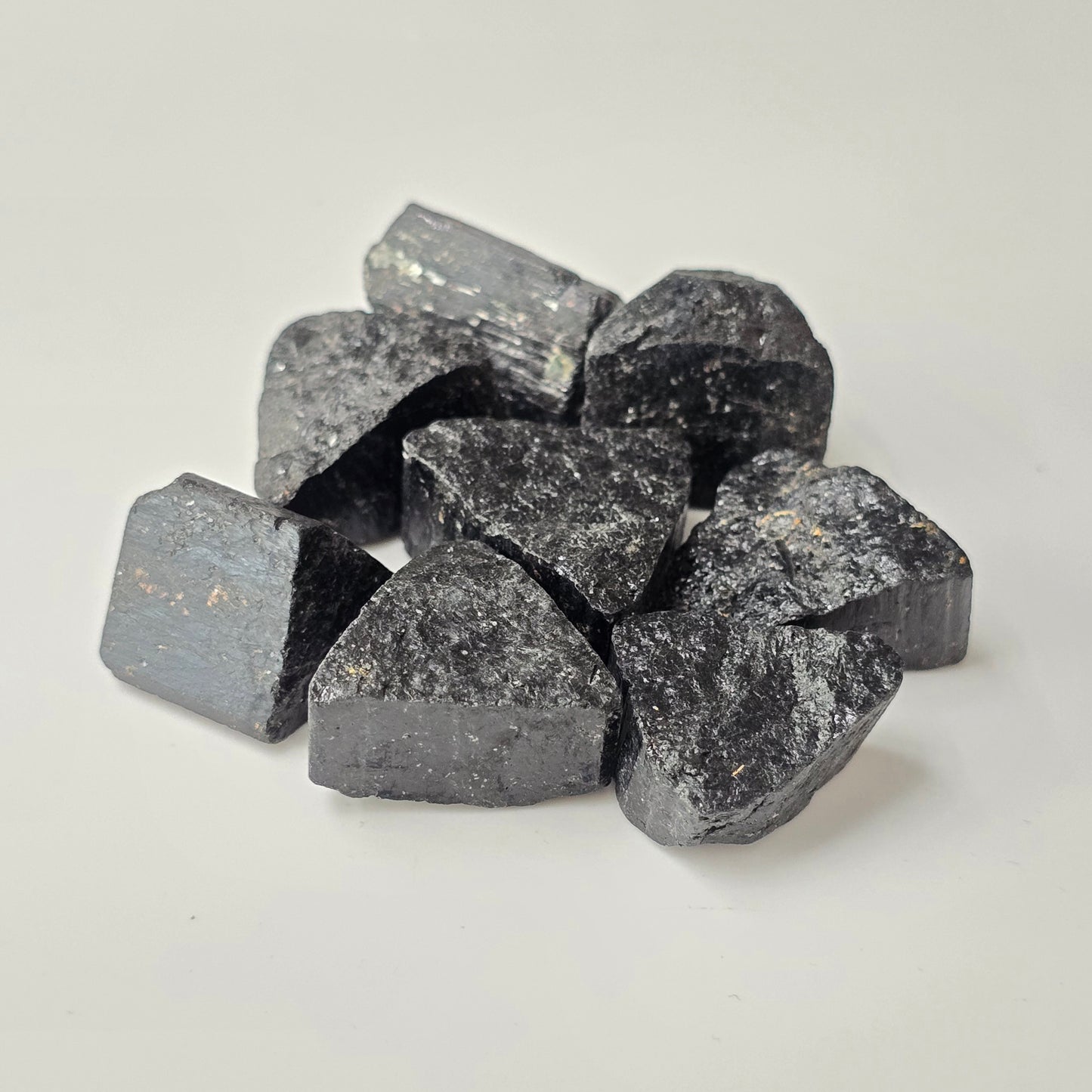 Black Tourmaline Rough Raw (AA Grade - Tibet)