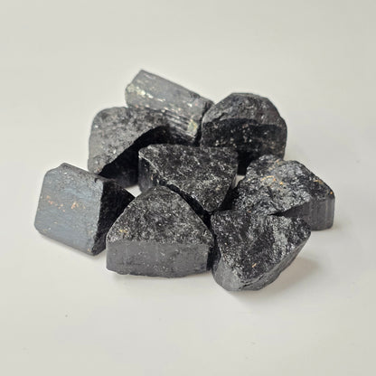 Black Tourmaline Rough Raw (AA Grade - Tibet)