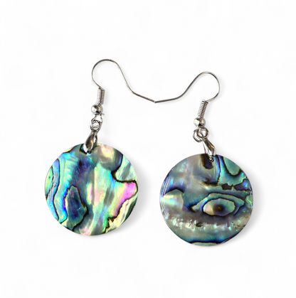 Abalone Paua Shell Earrings #6