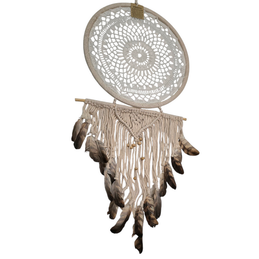 Nomad Spirit Macramé Wall Hanging Dreamcatcher (Large)