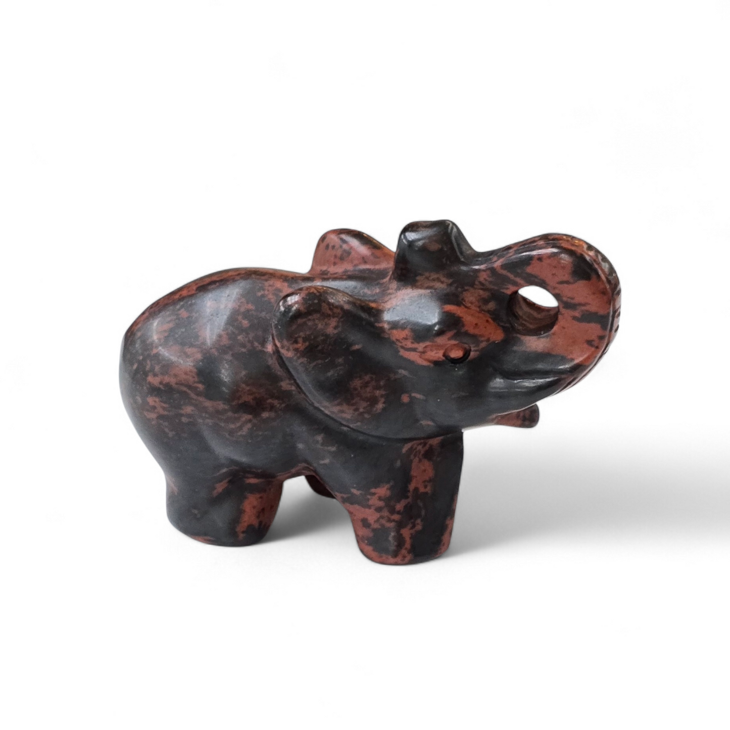 Mahogany Obsidian Elephant
