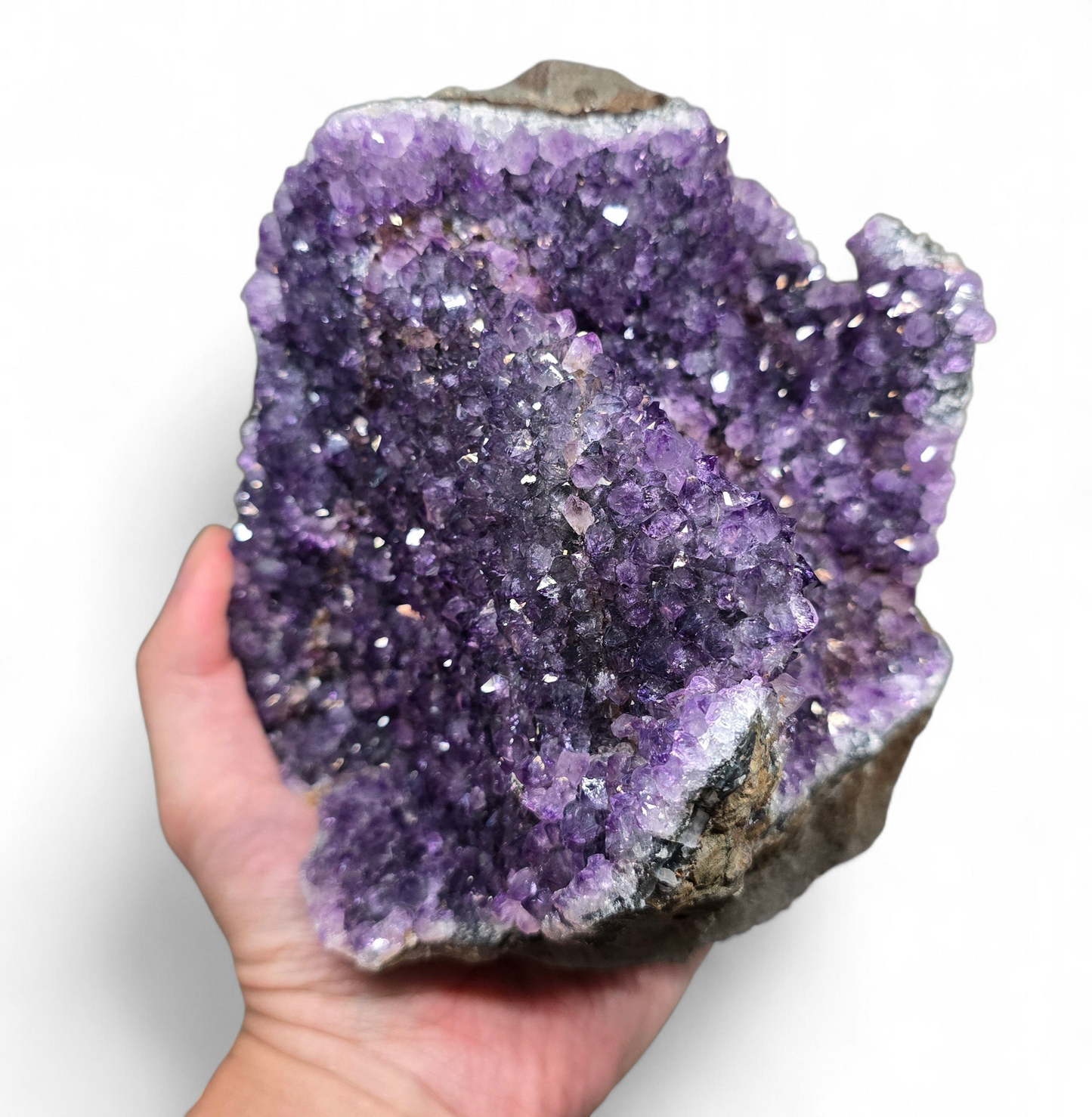 Amethyst Cluster (approx. 14cm X 10cm X 10cm)