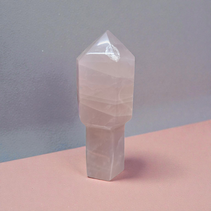Rose Quartz Scepter (approx. 115mm)