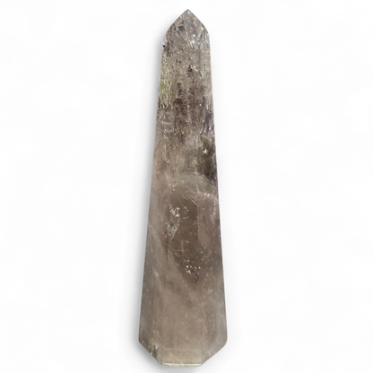 Storm Clearer: Smoky Quartz Generator with Natural Rainbows