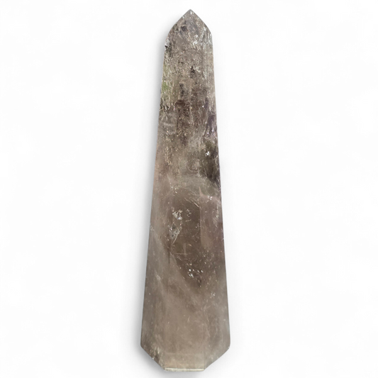 Storm Clearer: Smoky Quartz Generator with Natural Rainbows
