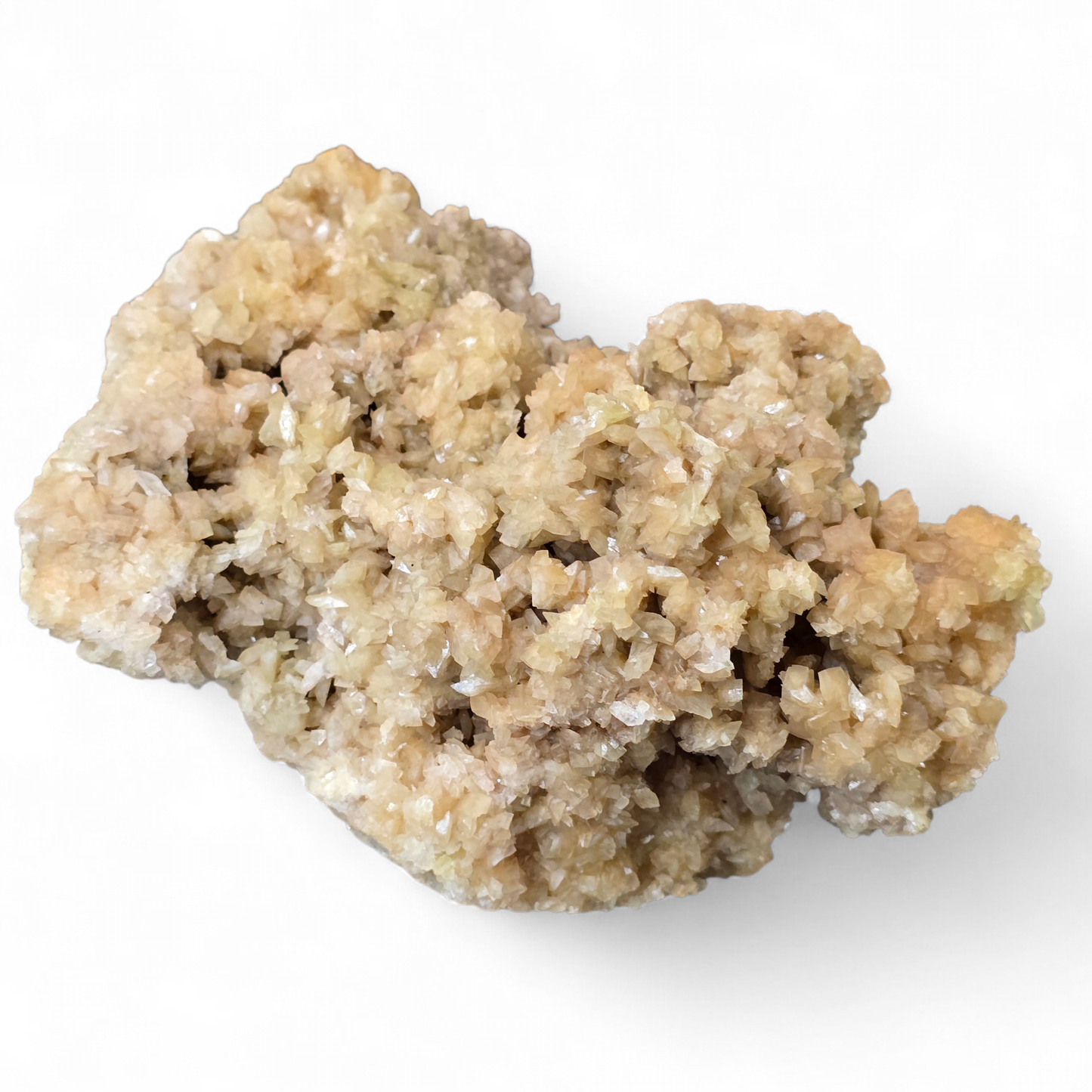 The Light Bringer: Raw Yellow Dogtooth Calcite Cluster