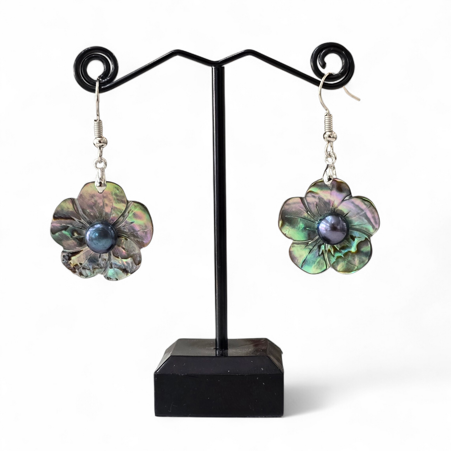 Abalone Paua Shell Earrings #7