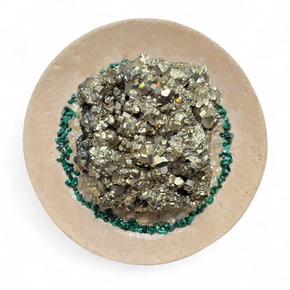 Abundance Manifestation Altar: Raw Pyrite AAA-Grade