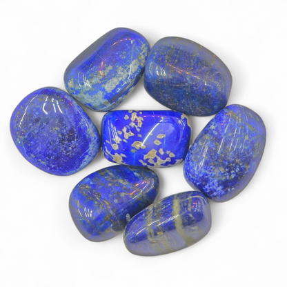Lapis Lazuli Jumble Tumble Stone (AAAA Grade - Afghanistan)