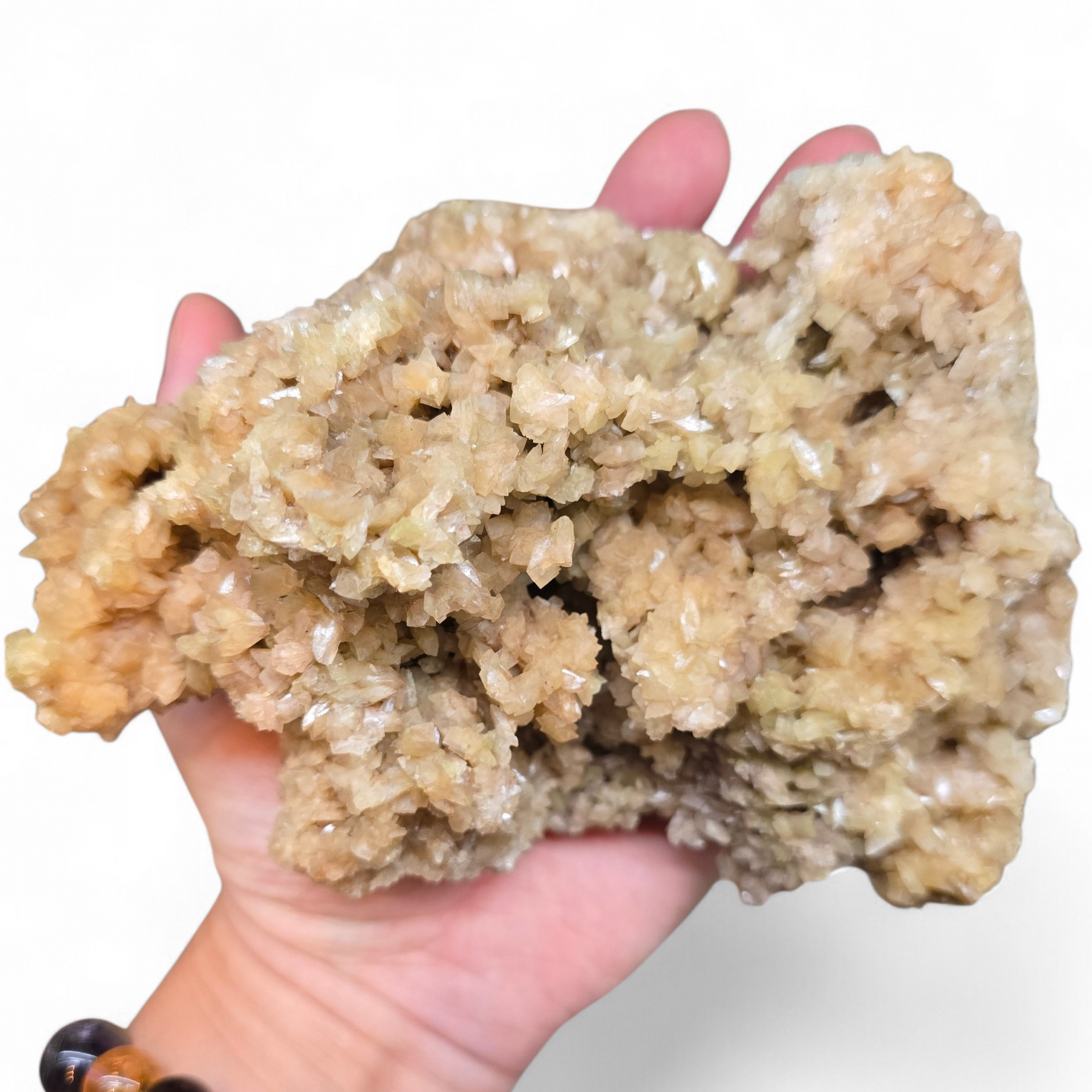 The Light Bringer: Raw Yellow Dogtooth Calcite Cluster
