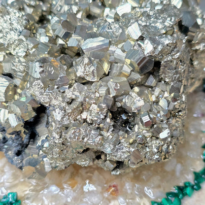 Abundance Manifestation Altar: Raw Pyrite AAA-Grade