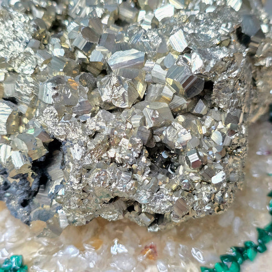 Abundance Manifestation Altar: Raw Pyrite AAA-Grade