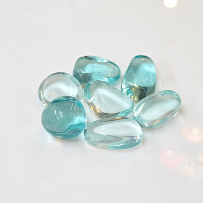 Sky Blue Obsidian Tumble Stone