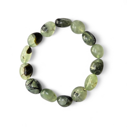 Prehnite Nugget Bracelet B (18cm)