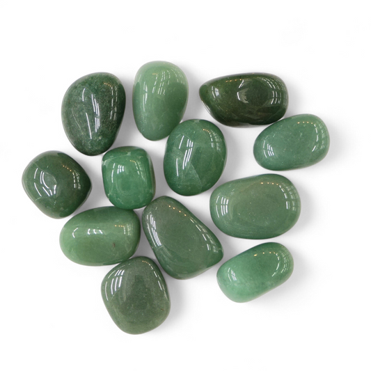 Green Aventurine Tumble Stone (AA Grade)