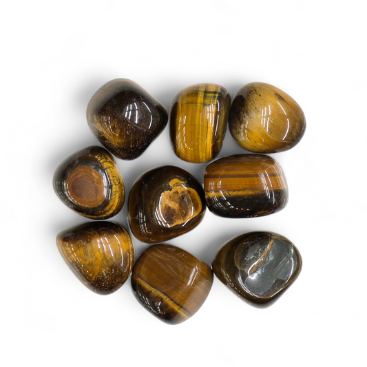 Golden Tiger's Eye Tumble Stone (AA Grade)