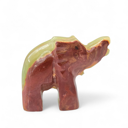 Green Onyx Elephant