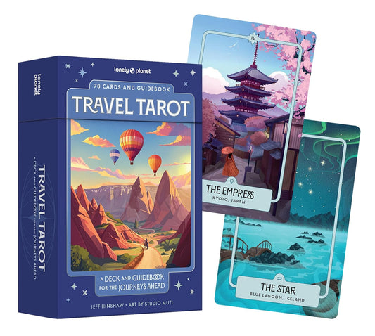 Lonely Planet Travel Tarot: A Deck and Guidebook for the Journeys Ahead - Jeff Hinshaw, MUTI